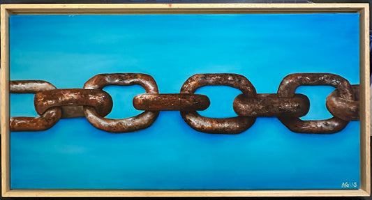 Oil painting - Chain